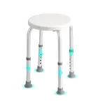 VEVOR Shower Chair for Inside Shower, Adjustable Height Shower Stool, Non-Slip Bench Bathtub Seat Stool for Elderly Disabled Adults Handicap, 300 lbs