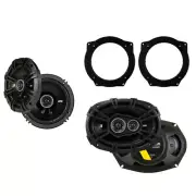 Fits Mini Cooper (convertible) 07-08 Speaker Upgrade Kicker DSC65 DSC693 Package
