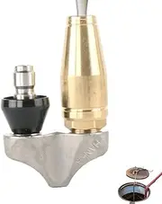 P Prettyia Reverse Turbo Sewer Drain Nozzle with Connect Quickly Fitting 3000 PSI Advanced Manufacturing Technology , 0.375 inch