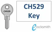 CH529 Key Fits Tool Box, Paddle, Whale Tail Lock, Caravan storage + others