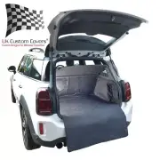MINI COUNTRYMAN QUILTED BOOT LINER MAT (RAISED FLOOR) DOG GUARD (2024 ON) 647 (for: Mini)