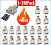 TypeC To Micro SD TF Card Reader OTG USB Adapter Converter For Samsung Phone Lot