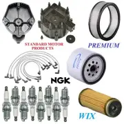 Tune Up Kit Filters Cap Wire Spark Plugs For CHEVROLET CAPRICE V8 5.7L 1977-1979 (for: Chevrolet)