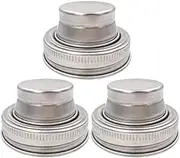 Stainless Steel Jar Lids Wide Mouth Jar Shaker Lids for Seasoning Spices Salt Pepper
