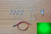 AKAI GX-630D GX-630DB replacement LED VU meter lamps lights bulbs kit set GREEN