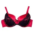 Frederick's of Hollywood Gabriella Sweetherat Full Figure Bra Ski Patrol / Black
