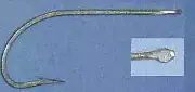 Mustad 3412DT9/02 3412DT #9/0 2Ct Needle-Eye Oshaughnessy Hook