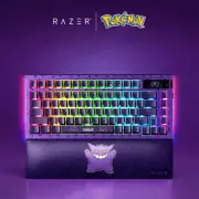 Razer x Pokémon Gengar Wireless Mechanical Keyboard + Wrist Rest Combo Set