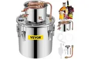 3Gal Home Use Moonshine Still Brewing Stainless Steel Distiller Water Wine Alcohol Distilling Equipment