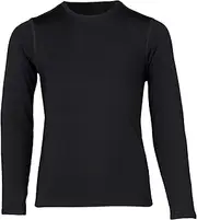 [Hot Chillys] Youth Micro-Elite Chamois Crewneck Midweight Body Fit Base Layer (Box Packaging)