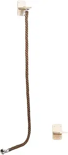 Cat Wall Shelf for Indoor Cats with Scratching Rope and Climbing Features