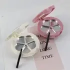Refillable Empty Eyeshadow Case with Mirror Lipstick Box Travel