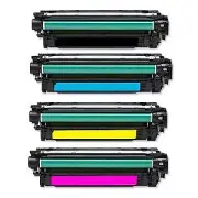 Compatible for CE264X HP 646A Toner Set, B/C/M/Y