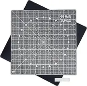 WA Portman Rotating Self Healing Cutting Mat Set - 13x13 Inch Rotating Cutting Mat for Sewing - Quilting Cutting Mats - Rotary Cutter Mat - Rotating Cutting Mat for Quilting - Rotary Cutting Mat