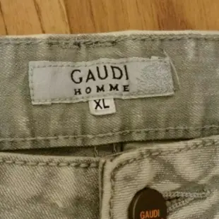 正品GAUDI HOMME牛仔褲