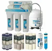 5 Stage Reverse Osmosis Drinking Water System RO Home Purifier ^15 TOTAL FILTERS