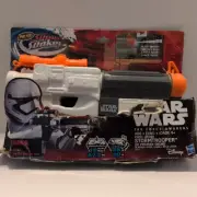 Star Wars Nerf Stormtrooper Super Soaker The Force Awakens New W/ Cosmetic Flaws