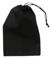 4"x6" Cotton Single Drawstring Muslin Bags (Black color)- SET OF 200