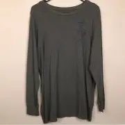 NWT Torrid Women’s Plotting Graphic Super Soft Slub Jersey Long Sleeve Shirt 1X