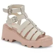 Dolce Vita Womens Galore Buckle Heel Gladiator Sandals Shoes BHFO 3593