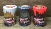 3 Grin Studios Outer Space Bundle Planet Putty MERCURY SATURN SUN
