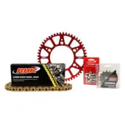 KTM 250 SXF Troy Lee Designs 2021-2021 RHK 15/51 Gold O-Ring Chain & Red Alloy S