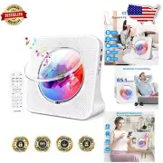 Bluetooth CD Player with Speakers - Hi-Fi Stereo Sound, Remote Control Included