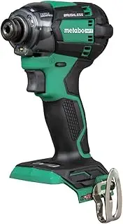 [Metabo HPT] 18V MultiVolt™ Cordless Triple Hammer BOLT Impact Driver | 1/4-Inch Hex | Tool Only - No Battery | WH18DCQ4