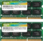 Silicon Power Laptop Memory 1.35V (Low Voltage) DDR3L 1600 PC3L-12800 8GB x 204Pin Mac SP016GLSTU160N22