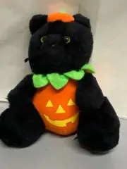 Vintage Avon Halloween Teddy Bear 7" High Plush Stuffed Animal Stuffy