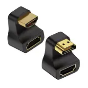 HDMI-compatible Male To Female Adapter 8K 60Hz 4K 120Hz 48Gbps Mini Connector