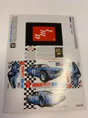 Vintage AMT Richard Petty Dodge Dart 1969 Model Kit Box Only Miniature