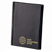 60 Pockets Coin Collection Album Storage Book Coin Penny Holder for Collectors