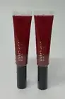 2 NEW BATH & BODY WORKS MATTE LIP CREAM ROSE MAUVE LIP GLOSS SHINE BALM