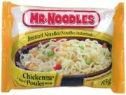 12 packs Mr. Noodles Chicken Flavour Instant Noodles 85g Each Free Shipping