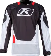 Klim Dakar, jersey , color: Light Grey/Black/Red , size: XXL