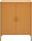 Artiss in Locker, Metal Sideboard Buffet Cabinet Bedside Table Shoe Storage TV C