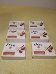 Dove Soap (6 Packs) Shea Butter Scent Beauty Cream Bar Purely Pampering