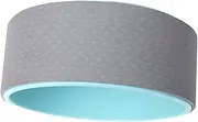 TOYANDONA Yoga Wheel Backbend Tool Skid Fitness Roller for Core Strengthening and Flexibility Grey Blue Yoga Circle for Backbends and Muscle Activation