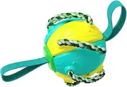 Dog Balls Bouncy Thrower Leaky Pet Throwing Ball Chewing Plaything Throwing Dog Interactive Dog Molar Abs