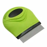 Pet Life ® 'Grazer' Handheld Travel Grooming Cat and Dog Flea and Tick Comb