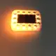 太陽能黃金光-冰藍光LED警示燈-強力磁鐵-汽車機車貨車-白天太陽充電-晚上自動點亮光控-磁控開關