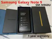 Samsung Galaxy Note 9 SM-N960U 128GB 4G LTE Unlocked Android Cellphon New Sealed