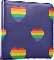 Valentine's Day Rainbow Hearts Photo Albums Picture Book For Photos Self Adhesive Pages Photo Album Book Picture Albums For All Size Pictures 4 x 6
