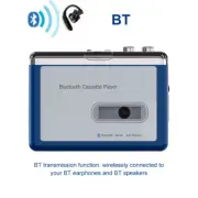 Cassette Tape Player Portable Converter Recorder Convert Tapes to Digital MP3