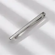 [SLEDEZ] Mens Tie Clip Simple Tie Clip Men's Groom Wedding Formal Clip(Colour 4)