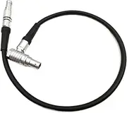 LCD/EVF Cable Cable for Red Ep-c, RED Camera Monitor, High-Resolution Video LCD/EVF Cable 16 Pin(Elbow to Straight,200cm)