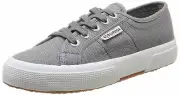 Superga 2750 Cotu Classic Grey Sage Womens Canvas Trainers