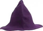 ULDIGI Outdoor Halloween Witch Hat Delicate Pointed Blend Hat for Halloween Decorations and Parties Deep for Witch Cosplay and Festive Celebrations