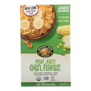 Nature'S Path Organic Corn Flakes Cereal Fruit Juice Sweetened 10.6 OZ
